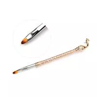 Кисть для геля Жар-птица закругленная №8 TNL